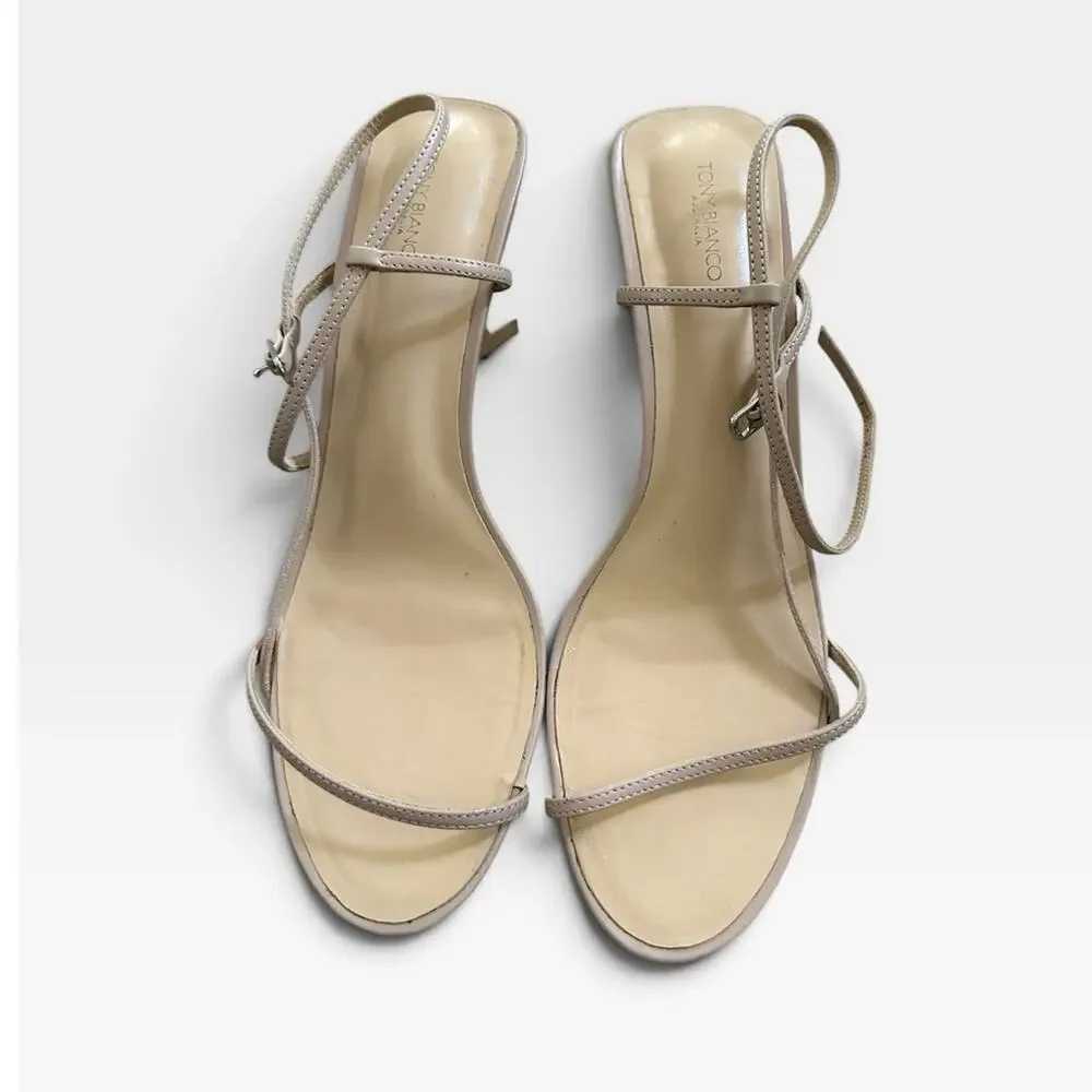 Tony Bianco asymmetric straps